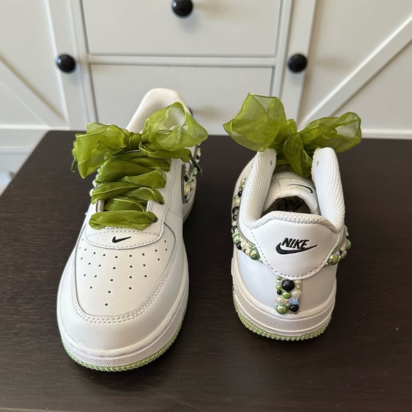 Custom Hand Decorated Girls Nike Force 1